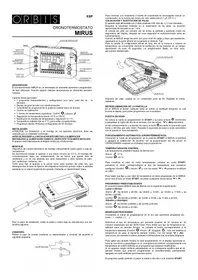 Notice Orbis MIRUS Thermostat