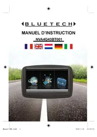 Notice Bluetech NVA4G43BT Navigateur