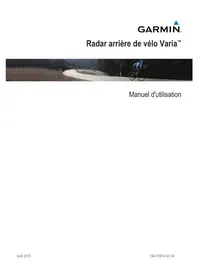GARMIN Varia Radar - Caméra de tableau de bord