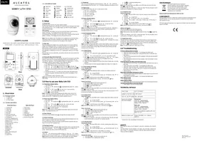 Notice ALCATEL BABY LINK 510 Moniteurs pour bébé