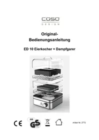 Notice CASO E10 Egg cooker