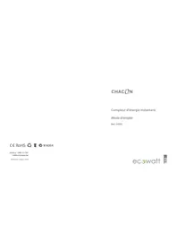 Notice CHACON 54385 Compteur d'énergie