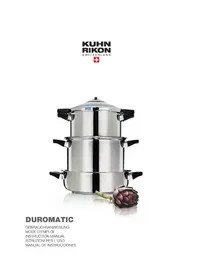 Notice Kuhn Rikon DUROMATIC INOX Casserole
