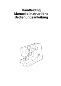 Notice JANOME JR1012 Machine à coudre