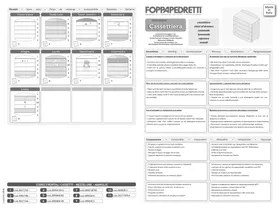 Notice Foppapedretti 9900229174 Armoire