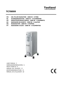 Notice Toolland TC78009 Chauffage