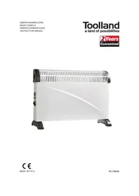 Notice Toolland TC78050 Chauffage