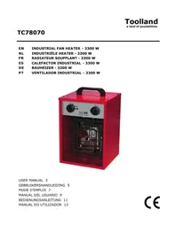 Notice Toolland TC78070 Chauffage