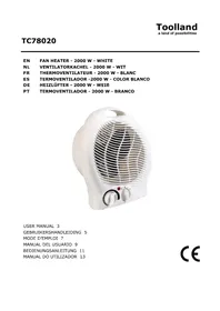 Notice Toolland TC78020 Chauffage