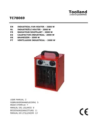 Notice Toolland TC78069 Chauffage