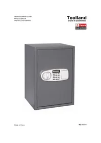 Notice Toolland BG90003 Coffre-fort