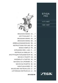 STIGA Pro 1381 HST - Lumilinko