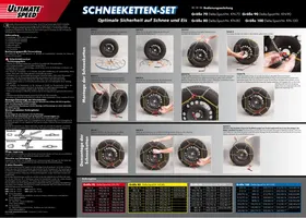 Notice ULTIMATE SPEED KN100 Chaîne à neige