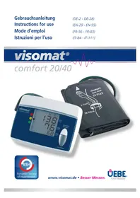 Notice Visomat COMFORT 20 Tensiomètre