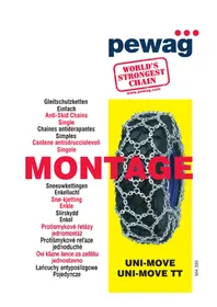 Notice Pewag UNIMOVE TT Chaîne à neige