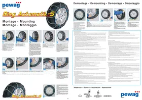 Notice Pewag RING AUTOMATIK Chaîne à neige