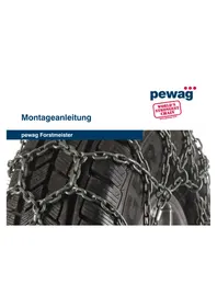 Notice Pewag FORSTMEISTER Chaîne à neige