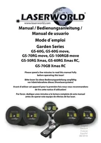 Notice Laserworld GS60G Machine à effet