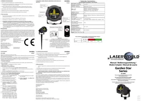 Notice Laserworld GS60RG Machine à effet