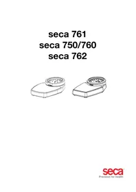 Notice SECA 762 Scale