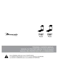 Notice Merit 715T PLUS Tapis de course