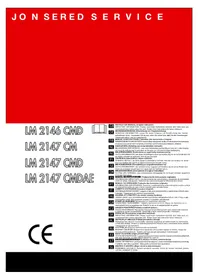 Notice JONSERED LM 2147 CMDAE χλοοκοπτικό