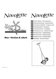 Notice JONSERED LM 2040 HF NOVOLETTE Tondeuse à gazon