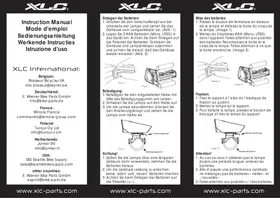 Notice XLC CLF07 Lampe vélo