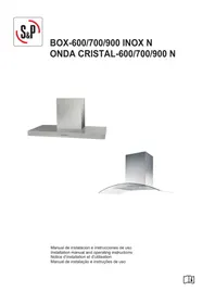 Notice Soler & Palau ONDA CRISTAL900 N Exaustor de cozinha