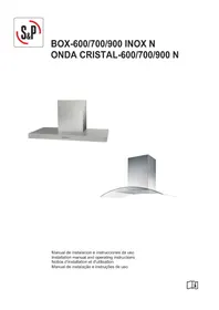 Notice Soler & Palau ONDA CRISTAL600 N Exaustor de cozinha