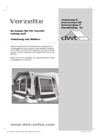 Notice dwt-Zelte PRINZ II Tente