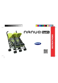 Notice JANE NANUQ TWIN Carrinho de bebê