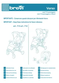 Notice Brevi VERSO Poussette