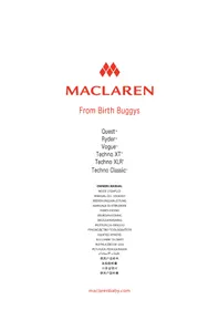 Vogue MACLAREN