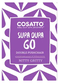 Notice COSATTO SUPA DUPA GO Barnvagn