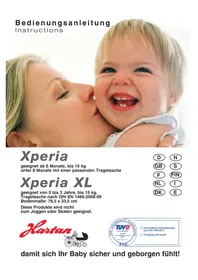 Notice HARTAN XPERIA XL Poussette