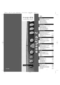 Notice Ruwido EASYTIP 2 Télécommande