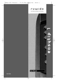 Notice Ruwido EASYTIP 1 Télécommande