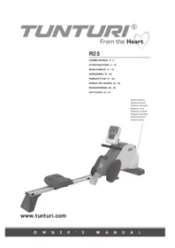 TUNTURI R25 - Rudergerät