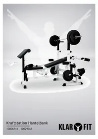 Notice Klarfit KRAFTSTATION 10006741 Fitnessgeräte
