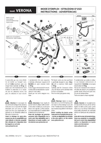Notice Peruzzo VERONA Porte-vélo