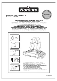 Notice NORAUTO RAPIDBIKE 4P Porte-vélo