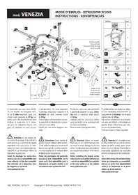 Notice Peruzzo VENEZIA Porte-vélo