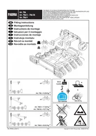 Notice Peruzzo PARMA Porte-vélo