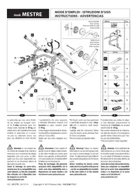 Notice Peruzzo MESTRE Porte-vélo