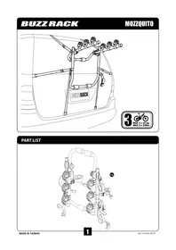 Notice Buzz Rack MOZZQUITO Porte-vélo