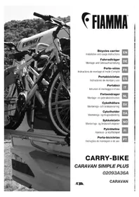 Notice Fiamma CARRYBIKE SIMPLE PLUS 200 Porte-vélo