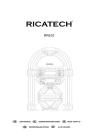 Notice Ricatech TABLE TOP RR510 Juke-box