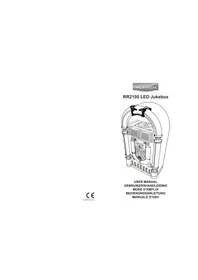 Notice Ricatech LIGHT WOOD ZZL CLASSIC LED RR2100 Juke-box