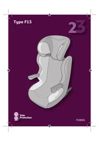 Notice Nania LIMITED RWAY SP EASYFIX LTD Car seat
